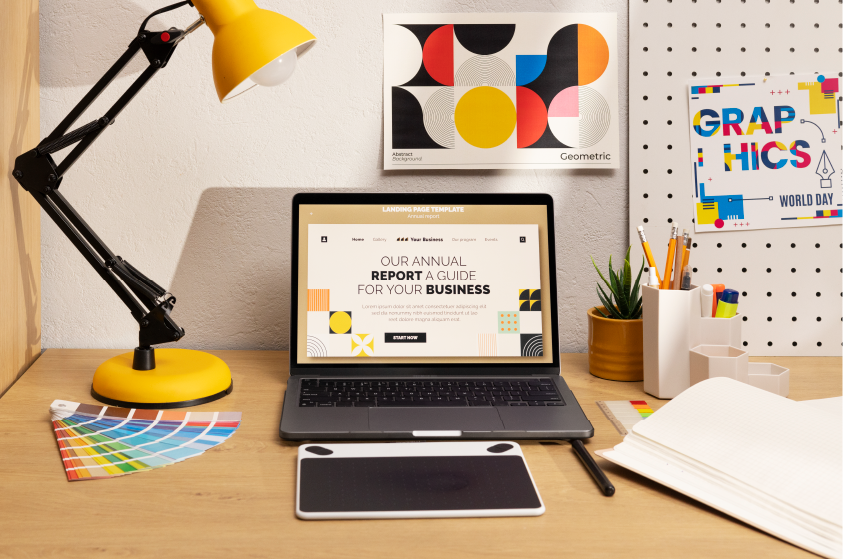 bureau designer graphiste
