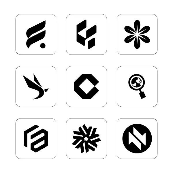 une sélection de Logos pour le portfolio